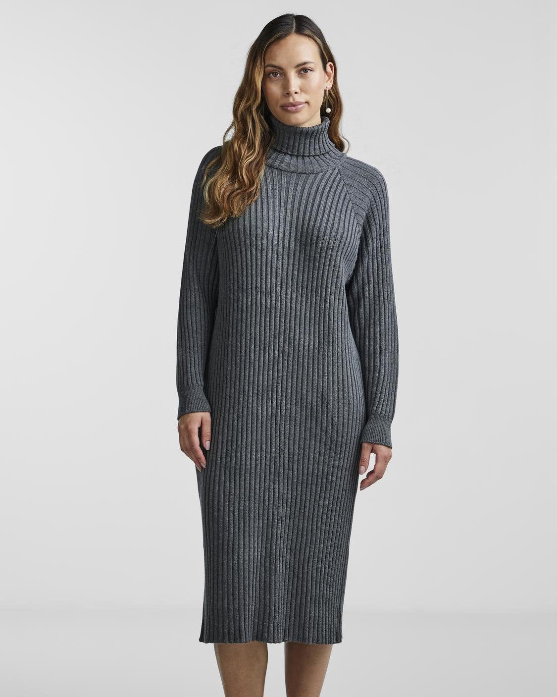 YASMAVI KNIT MIDI DRESS